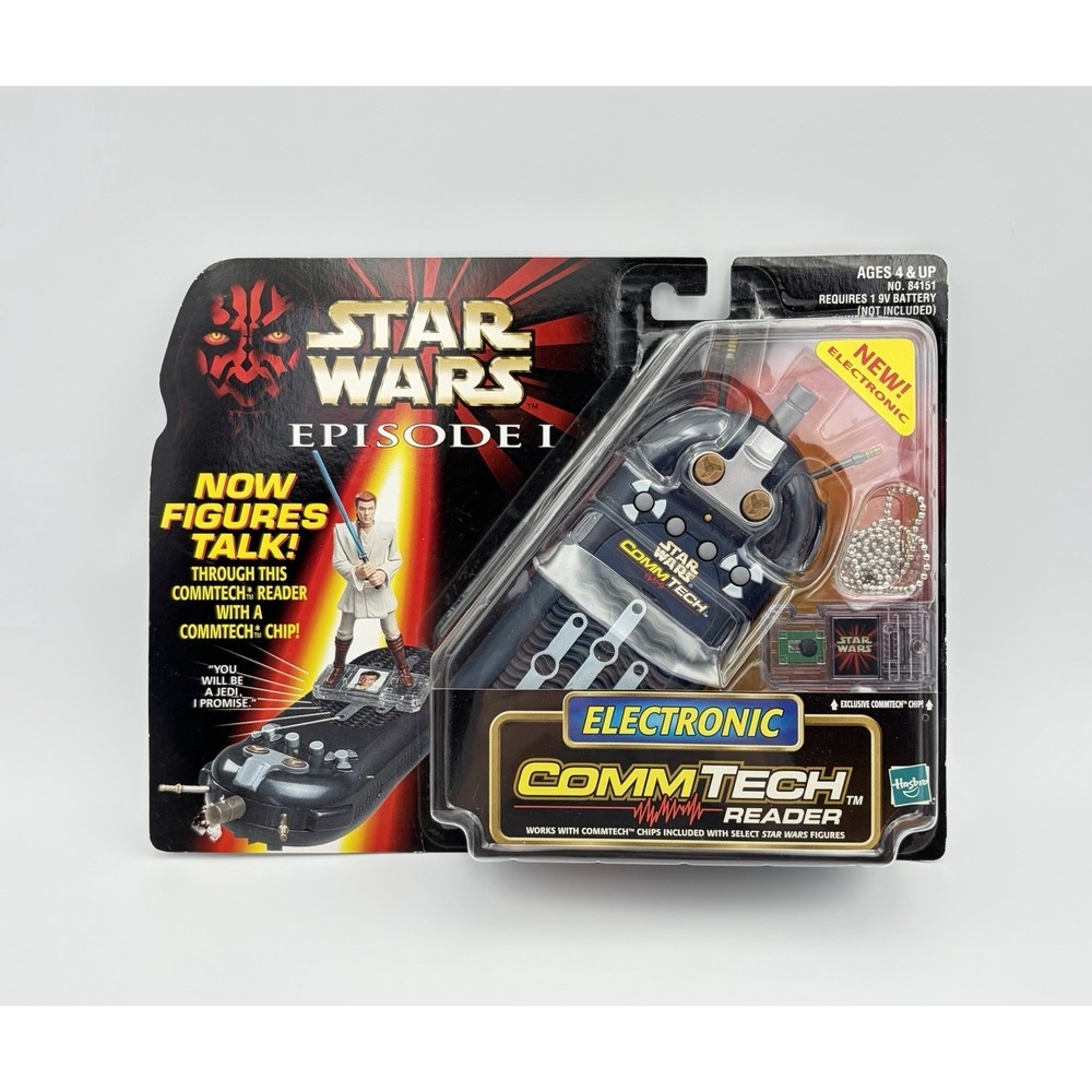 Star Wars Episode 1 Electronic Comm Tech Reader Vintage 1998 Hasbro Sealed 84151